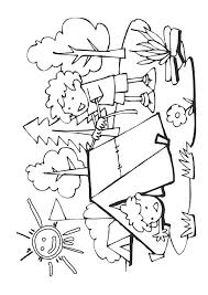 Camping Print To Color Camping Coloring Pages Camping Crafts Camping Crafts Preschool