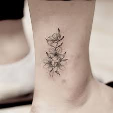 Jeonju Tattoos White Forest Auf Instagram Jasmine Tattoo Tattoos Foot Tattoos