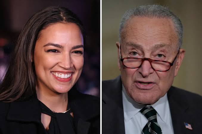 Chuck Schumer Dealt Warning Sign About AOC Challenge in New Poll - Newsweek