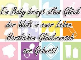 Babyglückwünsche Zur Geburt