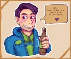 I Thought Drawing Fanart Would Help Me Getting Rid Of My Pixel Crush Nope It Made It Worse Also Shane Need Stardew Valley Stardew Valley Fanart Gamer Jokes