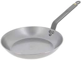 Amazon Com De Buyer 5610 26a Mineral B Frying Pan 10 2 Inch Silver Grey Stir Fry Pans Kitchen Dining Carbon Steel Pan Cooking Utensils Carbon Steel