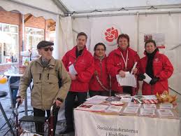 Han har suttit som partiledare för socialdemokraterna sedan den 27 januari år 2012. Huddingedagarna Socialdemokraterna Huddinge Flickr