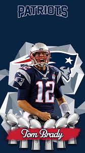 Ew england patriots quarterback tom brady (12) celebrates with the vince lombardi trophy after beating the atlanta falcons during super bowl li at nrg stadium. Patriots Wallpaper Tom Brady 1242x2208 Wallpaper Teahub Io