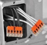 WAGO 221 Series Wiring Connectors with Case 25pc Compact Wago Wire  Connectors. Comes with (10) 221-412, (10) 221-413, (5) 221-415 Wago Wire  Connectors ...
