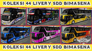 Livery bussid ssd bimasena double decker terkeren digitekno. Kumpulan 44 Livery Bus Sdd Bimasena Bus Simulator Indonesia Youtube