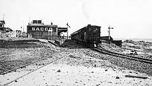 A Train Leaving Sea Point Station Sea Point Cape Town South Africa Cape Town