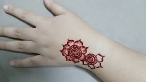 Lukisan dinding sekolah, pejabat dan kelas; Henna Flower Drawing Lukisan Inai Bunga Youtube