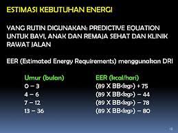 Kalori kalkulator rumus harris b. Perhitungan Kebutuhan Energi Zat Gizi Ppt Download