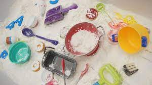 Sensory bin ideas for kindergarten at home. Pre K Tweets Little Red Hen Little Red Hen Food Themes Baking Theme