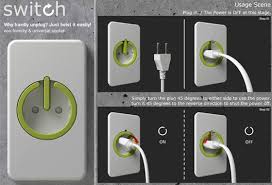 Or stick it on an upfitter switch? 25 Modern And Creative Electrical Outlets Power Strips Sockets And Switches Design Milk Plugs Design