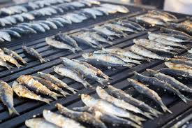 Grilled Sardines Algarve Sardines Portugal Food Grilled Sardines
