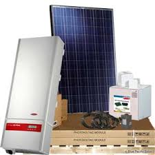 Grape solar's 400 watt solar panel kit is the perfect solution for a shed or small cabin.it comes with four 100w panels, an 1800 watt pure sine wave inverter, a 35 amp charge controller, and the wires to connect the solar panels to the charger and the controller to the battery. Fronius 10000w Kit Home Solar System