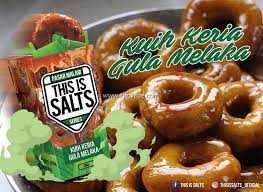 Masih viral ke kuih keria gula melaka ni?? This Is Salts Kuih Keria Gula Melaka 10ml 35mg 50mg