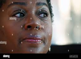 Wanda Vincent sheds a tear