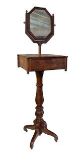 Victorian Walnut Shaving Stand Shaving Stand Antique Wall Clock Antique Furniture
