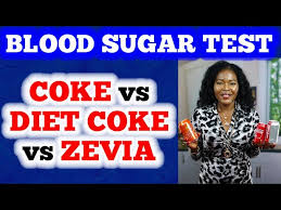 Blood Sugar Test Coke Vs Diet Coke Vs Zevia Youtube