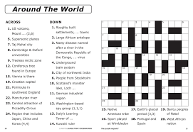 Race each other to answer the clues, or just help each other out with the printable crossword puzzles. Free Printable Crossword Puzzles With Answers Search For A Good Cause