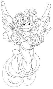 Angel Picture Precious Moments Coloring Pages Christmas Coloring Pages