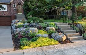 Canon Hill Driveway Spokane Landscaping Pacific Garden Design Landscaping On A Hill Front Yard Landscaping Pacific Garden