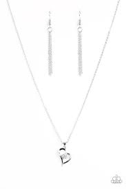 Always Be Mine White Necklace Necklace Paparazzi Accessories