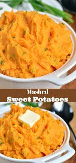 Mashed Sweet Potatoes Recipe These Mashed Sweet Potatoes Are Not Too Sweet And Perfectl Mashed Sweet Potatoes Sweet Potato Recipes Mashed Sweet Potato Recipes