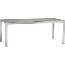 Dune Faux Concrete Dining Table Reviews Crate And Barrel Rectangular Dining Table Concrete Dining Table Table