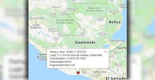 ¿qué ha pasado hoy en la republica de guatemala? Terremoto En Guatemala De Magnitud 5 8 Hoy Domingo 17 Junio 2018 Sismo Temblor Epicentro Izatapa En Vivo Twitter Facebook Www Insivumeh Gob Gt Educacionenred Pe