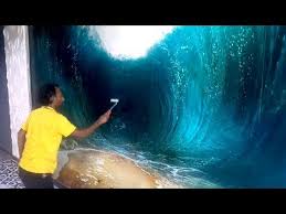 شاهد كيف تقوم بحماية ورق الجدران ثلاثي الابعاد بالايبوكسي مدى الحياةpu 080 Epoxy Youtube