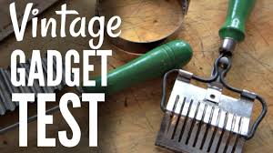 Our favorite fun kitchen gadgets from the home and housewares show. Vintage Kitchen Gadget Test 3 Do They Work Youtube