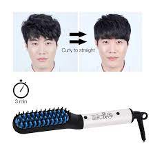 Men are searching for help to allow them to opt for the best decision for their we're glad to present to you this impeccable facial hair and hair straightener. Electric Hair Straightener Men Beard Straightening Brush Professional Electric Flat Iron Hairdressing Comb Hair Curling Comb 31 Curling Irons Aliexpress