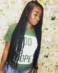 Pin By Kayann T On Natural Hair Styles Braids Box Braids Hairstyles For Black Women Hair Styles Braided Hairstyles