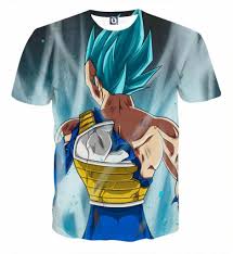 Secure transaction worldwide delivery to your doorstep; Dragon Ball Vegeta Blue Super Saiyan Epic Streetwear T Shirt Saiyan Stuff