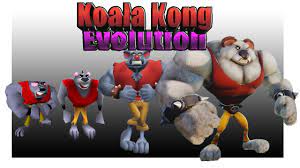 Evolution of Koala Kong in Crash Bandicoot Games - v2 - YouTube