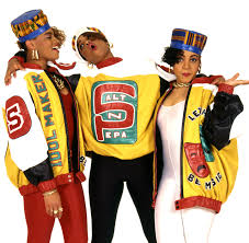 The group, consisting of cheryl james (salt), sandra denton (pepa) and deidra roper. Salt N Pepa On Their Push It Jackets And 90s Style Vogue