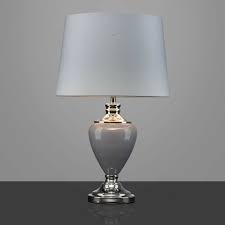 Explore a wide range of the best grey lamp on aliexpress to find one that suits you! Lighting Supermarket Table Lamp Grey And Silver For Sale Online Ebay