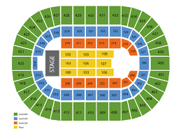 cox convention center arena seating chart and tickets