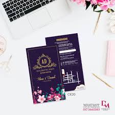From classic and modern to extraordinary and destination, find template kad kahwin to coordinate with your wedding thoughts and style. Promosi Kad Kahwin Code Design Ck20 Whatsapp Kami 0173660383 Untuk Tempahan Doorgift Murah Paperbag Paperbagmurah Diy Gifts Wedding Cards Kad Kahwin