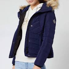 Superdry Womens Icelandic Jacket Rich Navy