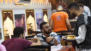 افتتاح اضخم مطعم يمني في العاصمة المصرية القاهرة صور يمن فويس للأنباء