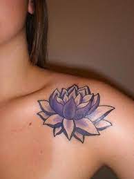 Of all the different colors of the lotus, the purple lotus is the rarest. Pretty Lotus Tattoo Design Lily Flower Tattoos Lotus Flower Tattoo Design