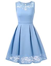 Kleider für hochzeitsgäste (knielang) versandkostenfrei bei about you bestellen. Kojooin Damen Spitzenkleid Elegant Cocktailkleid Festliche Brautjungfernkleider Fur Hochzeit Knielang Abendkleider Verpackung Mehrweg Mode Aktuelle Trends Kleider Damen Elegantes Cocktailkleid Festliche Kleider Knielang