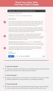 Thank You Letter After Interview (Email Examples & Templates)