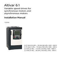 Atv61 Installation Manual | PDF | Capacitor | Power Supply