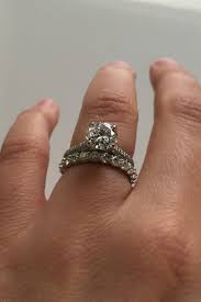 Show Me Your Solitaire Rings With An Eternity Diamond Wedding Band Please Weddingbee Diamond Wedding Bands Diamond Solitaire Engagement Ring Eternity Ring