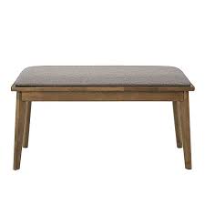 Solid walnut dining bench that pairs with our santa monica dining table. Mid Century Modern Arcade Dining Bench Kirklands