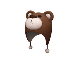 Bear Hat 3d Model Bear Hat 3d Model Character Cartoon Styles