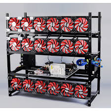 Topics like bitcoin wallets, bitcoin mining, how to avoid fraud, and objective information to consider so you can determine whether you should even get involved with bitcoin and cryptocurrencies. Pc S570 19 Gpu Aluminum Mining Frame Case Bitcoin Mining Rig Aluminum Stackable Frame Case With Bitcoin Miner 18 Fans Black Silver Walmart Com Mineria Bitcoin Mineria