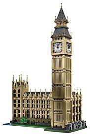 Brand Lego Features Build A Highly Detailed Model Of The World S Best Known Clock Tower Includes Elizabeth Towe Big Ben Big Ben Model London Clock Tower