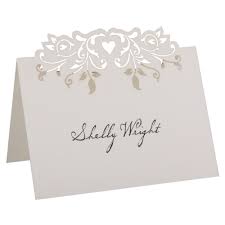 Love Vines Place Card Wedding Table Name Cards Wedding Cards Wedding Name Cards